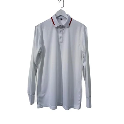 Magliette da golf in cotone a maniche lunghe